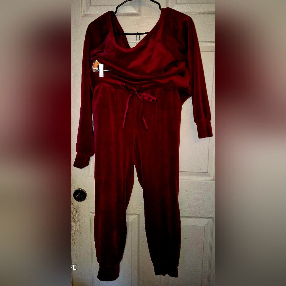 Torrid Burgundy Lounge Set